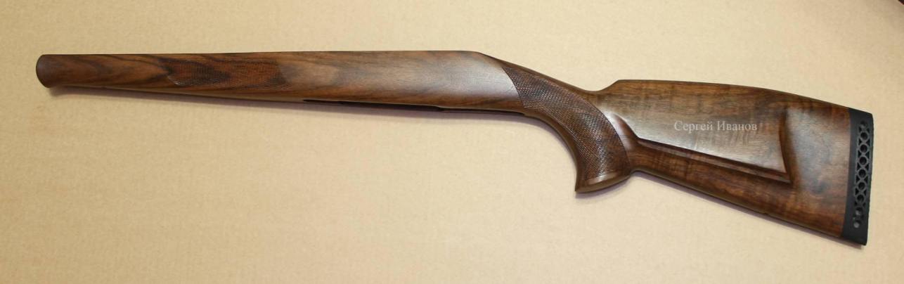 Ложа CZ-550. Охотничья. Орех.