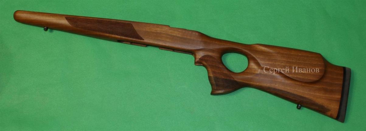 Ложа для CZ550. Ортопедическая. Орех.