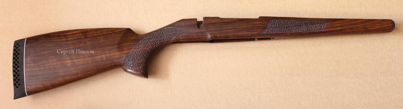 Ложа CZ550. Охотничья. Орех.