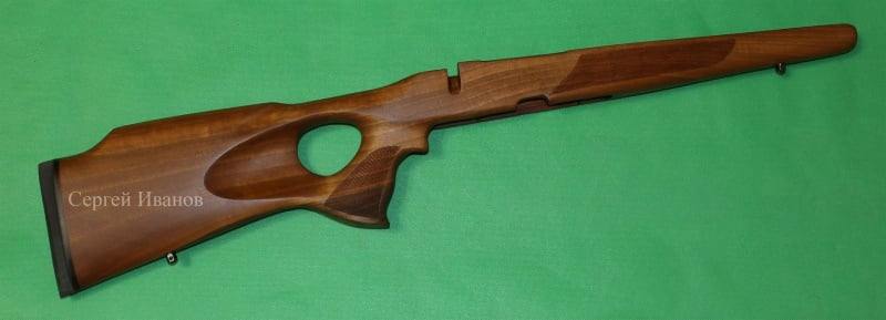 Ложа CZ-550. Ортопедическая. Орех.
