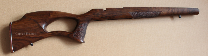Ложа CZ457 VARMINT. Высокий гребень. Облегченная. Орех.