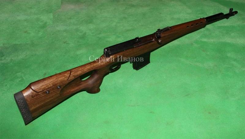 Ложа для СВТ. Модель С-308. Орех.